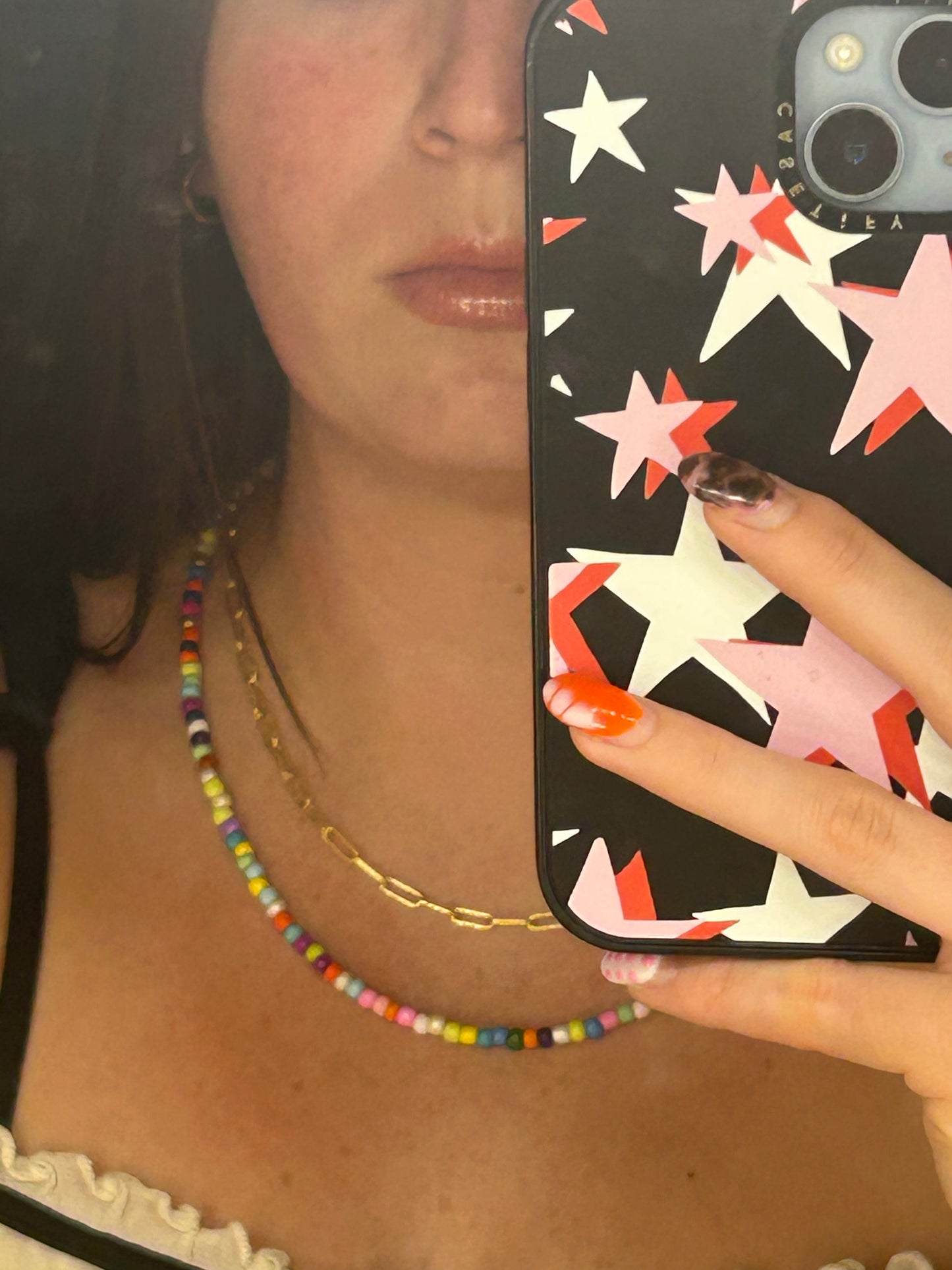 Pop Of Color Necklace and Bracelets