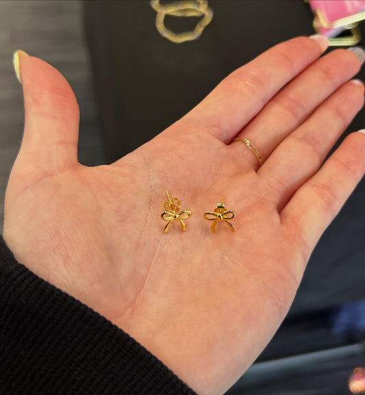 Bow Stud Earrings