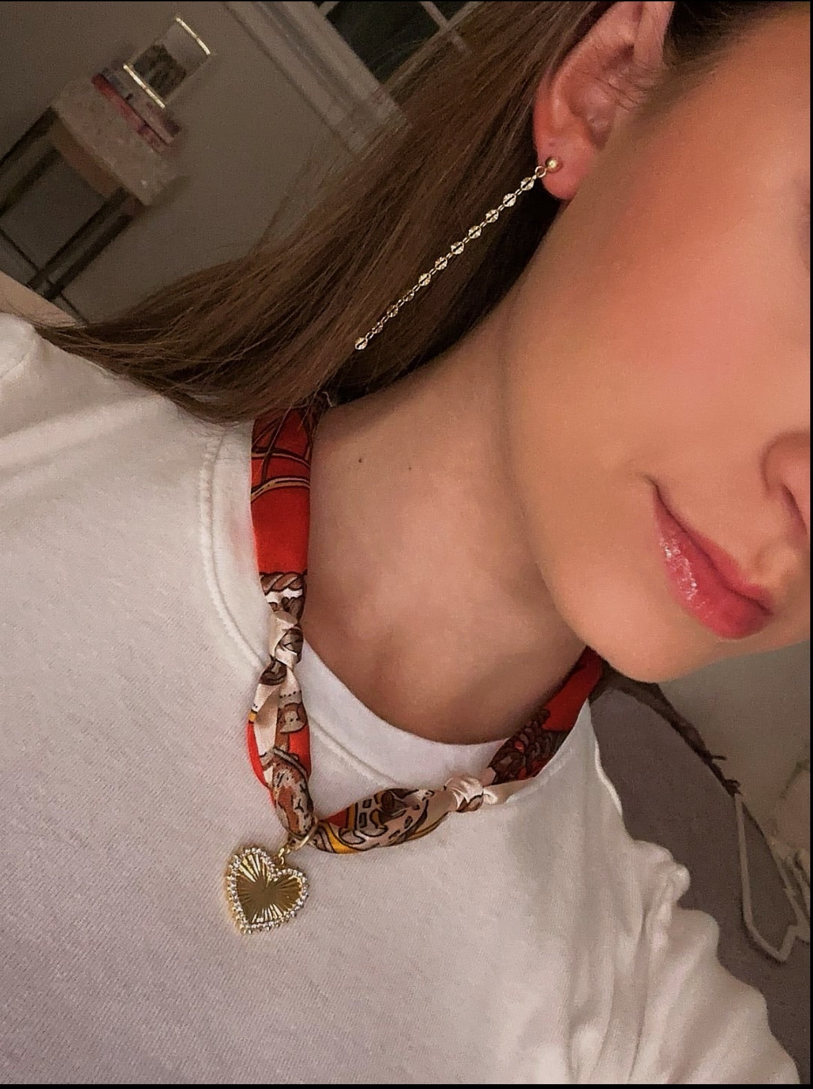Romance Scarf Necklace