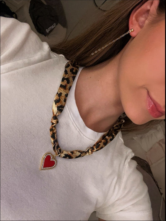 Cheetah Love Necklace