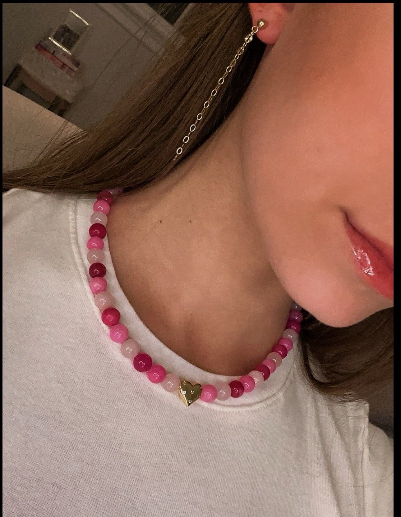 Pretty in Pink necklace