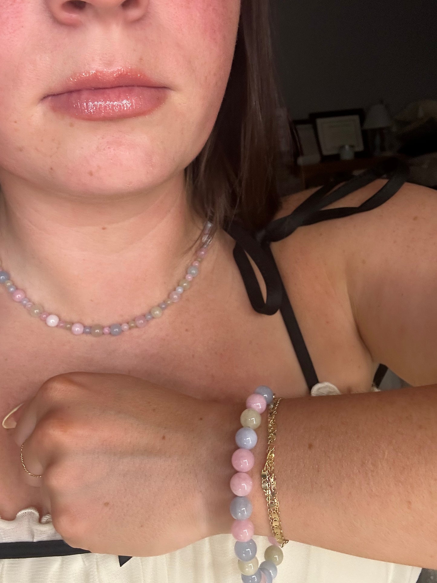 Bubblegum Necklace and Bracelet Set