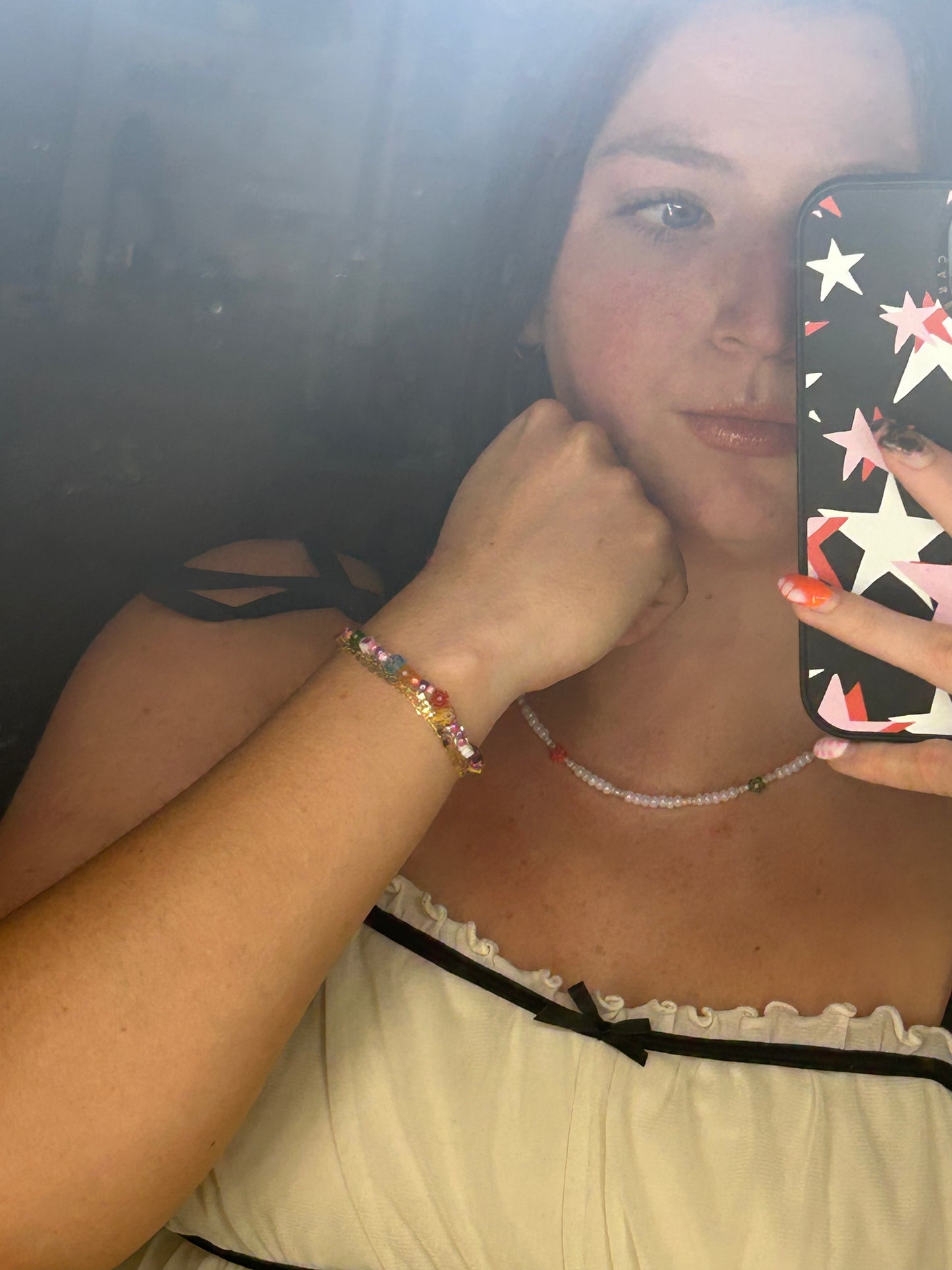 Flower Power Necklace + Bracelet